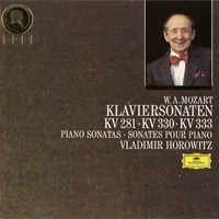 Deutsche Grammophon DDD : Horowitz - Mozart Sonatas